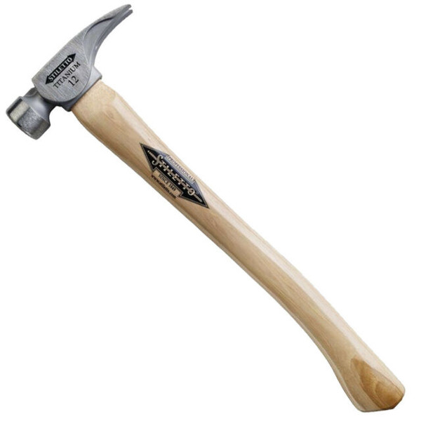 12 OZ. TI SMOOTH FACE, 18 CURVED HICKORY HANDLE