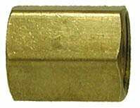 Midland Metal 12028 Internal Union, 5/8 in Female Inverted Flared x 5/8 in Female Inverted Flared, Brass