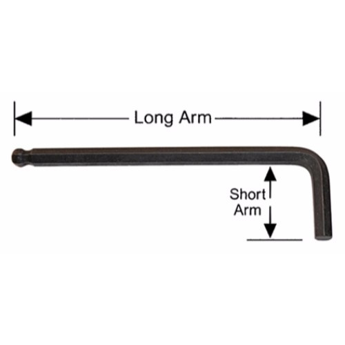 Alfa Tools HK18205 5/64 Ball Hex -L Key