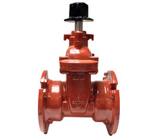 Midland Metal 9600MJ3 Resilient Seated Gate Valve, 3 in Nominal, MJ x MJ, 300 psi Pressure