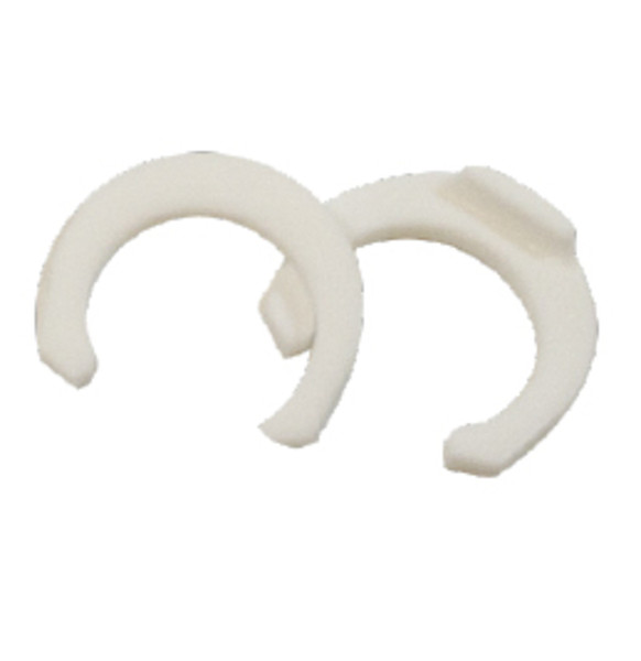 Midland Metal 20975P Locking Clip, 1/4 in, Push-In, Plastic