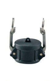 Buchanan Rubber CDC-150-PP Cam and Groove Dust Cap, 1-1/2 in Type DC, Polypropylene