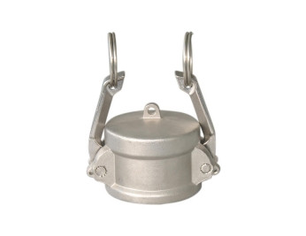 Buchanan Rubber CDC-300-SS1 Cam and Groove Dust Cap, 3 in Type DC, Stainless Steel