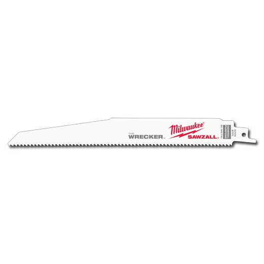 Milwaukee 48-00-8706 The Wrecker Multi-Material SAWZALL Blade 9 in. 7/11TPI 25PK