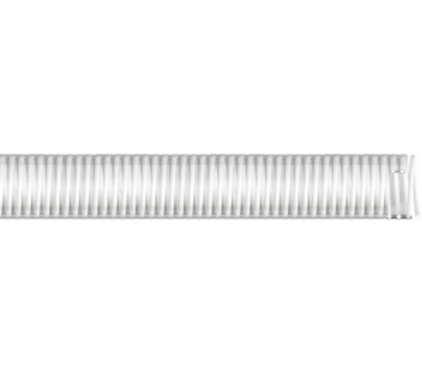 Buchanan Rubber SATW-125 Saturn Water Suction Hose, 100 ft L, 80 psi, PVC Tube, Clear