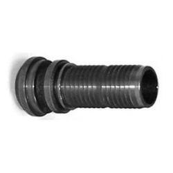Buchanan Rubber GJS-075CR-SP Crimplok High Pressure Stem, 3/4 in FIP x 3/4 in Barb, Iron, Black