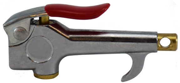 Midland Metal 320050 Safety Blow Gun, 1/4 in Inlet, 1/8 in Outlet, 90 psi Output, Zinc