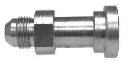Midland Metal 17001212 Adapter, 3/4 in MJIC x 3/4 in Code 61 Flanged, Steel
