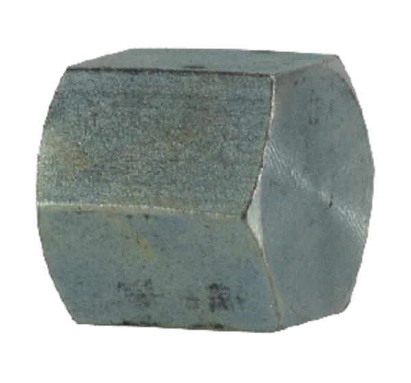 Stainless Adapters SS5406-C-06 Hex Pipe Cap, 3/8 in FNPT, Stainless Steel