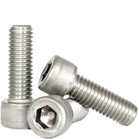 M5-0.80 x 10 mm Socket Head Cap Screws, 18-8 Stainless Steel, Full Thread, Qty 100