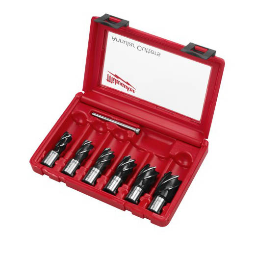 Milwaukee 49-22-8400 6-Piece HSS Annular Cutter Set