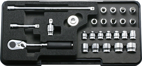 Ko-ken P2285Z 1/4 Sq. Dr. Socket Set Z-series 26 pieces