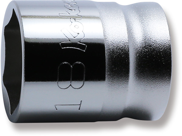 Ko-ken 4400MZ-18 1/2 Sq. Dr. Socket  18mm 6 point Length 29mm Z-series