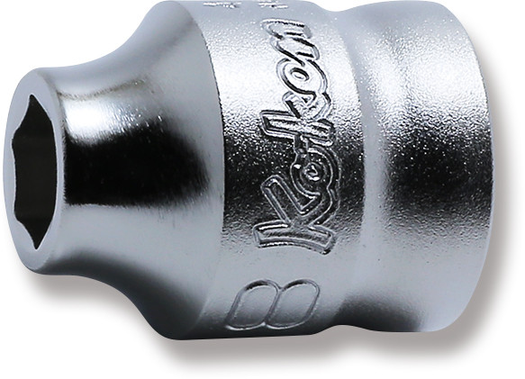 Ko-ken 4400MZ-8 1/2 Sq. Dr. Socket  8mm 6 point Length 26mm Z-series