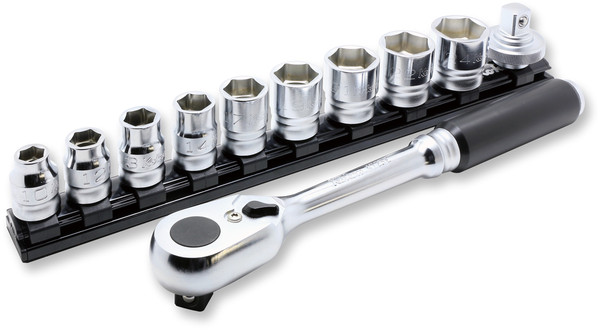 Ko-ken 4285ZE 1/2 Sq. Dr. 11 Piece Z-Series 6-Point Metric Socket set  10-24mm