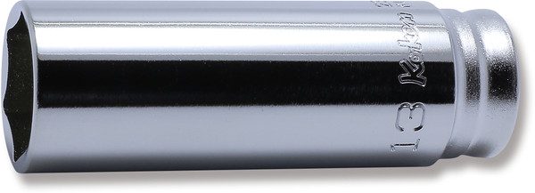 Ko-ken 2300MZ-13 1/4 Sq. Dr. Socket  13mm 6 point Length 50mm Z-series