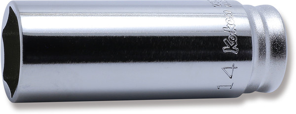 Ko-ken 2300MZ-14 1/4 Sq. Dr. Socket  14mm 6 point Length 50mm Z-series
