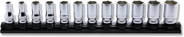 Ko-ken RS3300XZ/12 3/8 Sq. Dr. Socket set  7-19mm 6 point 300mm Z-series 12 pieces