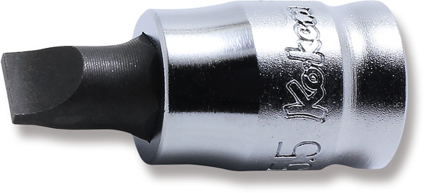 Ko-ken 2005Z.25-5 1/4 Sq. Dr. Bit Socket Slotted 1.0X5.5  Length 25mm Z-series