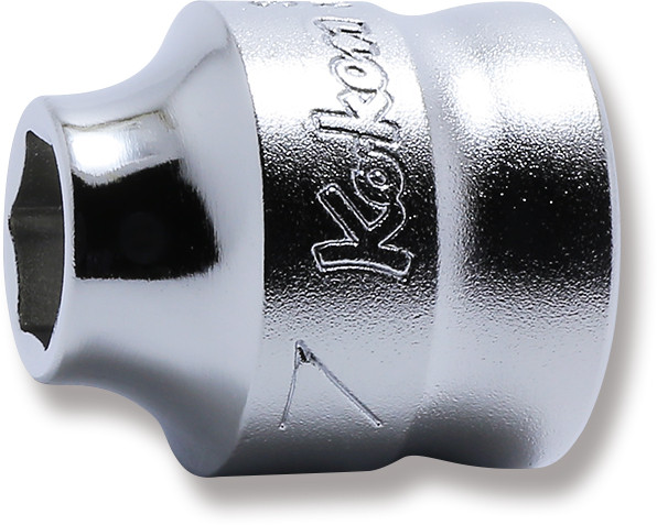 Ko-ken 3400MZ-7 3/8 Sq. Dr. Socket  7mm 6 point Length 19mm Z-series