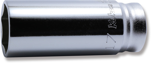 Ko-ken 3300MZ-17 3/8 Sq. Dr. Socket  17mm 6 point Length 55mm Z-series