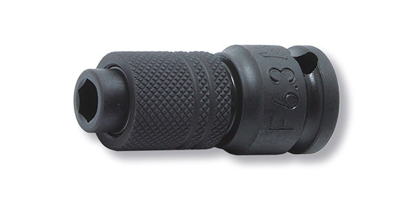 Ko-ken 13142-F6.3 3/8 Sq. Dr. Bit Holder  1/4 Hex Length 45mm Locking Quick Release