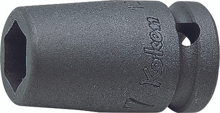 Ko-ken 12460AG-1/2 1/4 Sq. Dr. Socket  1/2 6 point Length 30mm Self-Tapping screw Magnet