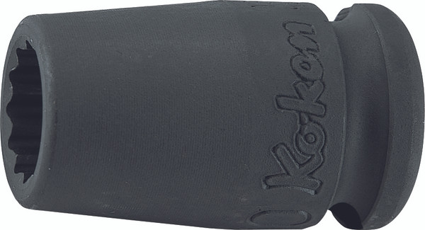 Ko-ken 13405M-10 3/8 Sq. Dr. Socket  10mm 12 point Length 32mm