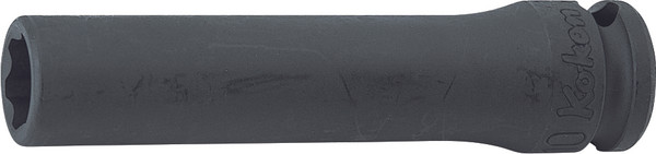 Ko-ken 13310M-18 3/8 Sq. Dr. Socket  18mm Surface Drive Length 80mm