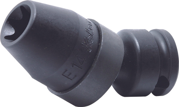 Ko-ken 13440T-E14 3/8 Sq. Dr. Impact Universal TORX® E14 Socket - Length 58mm