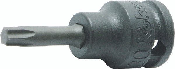 Ko-ken 13025.50-T27 3/8 Sq. Dr. TORX® T27 Bit Socket - Length 50mm