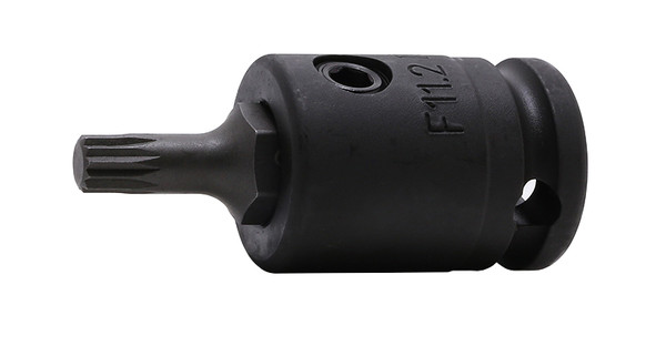 Ko-ken 13134X.52-M8 3/8 Sq. Dr. Bit Socket XZN M8 Triple Square Length 52mm
