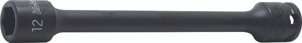 Ko-ken 13145MG.100-8 3/8 Sq. Dr. Extension Socket  8mm 6 point Length 100mm Magnet