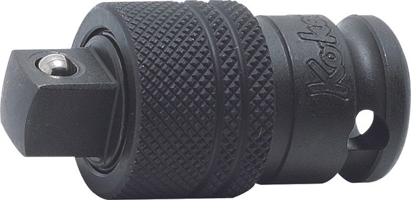 Ko-ken 13333AL 3/8 Sq. Dr. Locking Adaptor  3/8 Square Length 45mm Locking Quick Release