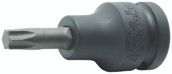 Ko-ken 14025.60-T20 1/2 Sq. Dr. Bit Socket TORX® T20  Length 60mm