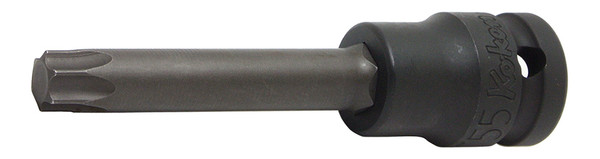 Ko-ken 14025.100-T45 1/2 Sq. Dr. Bit Socket TORX® T45  Length 100mm