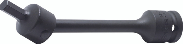Ko-ken 14147M.200-12 1/2 Sq. Dr. Extension Universal Bit Socket  12mm Hex Length 200mm