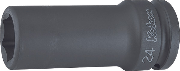 Ko-ken 16301M-23 3/4 Sq. Dr. Socket  23mm 6 point Length 100mm Thin walled