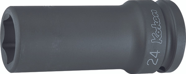 Ko-ken 16301M-37 3/4 Sq. Dr. Socket  37mm 6 point Length 100mm Thin walled