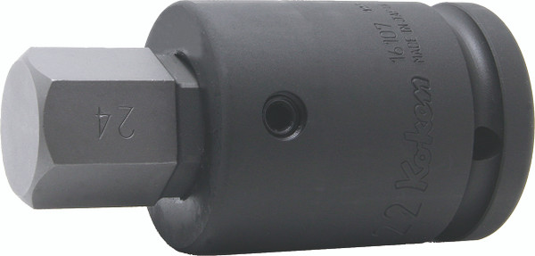 Ko-ken 16107.22-27 3/4 Sq. Dr. Bit Socket  27mm Hex Length 88mm
