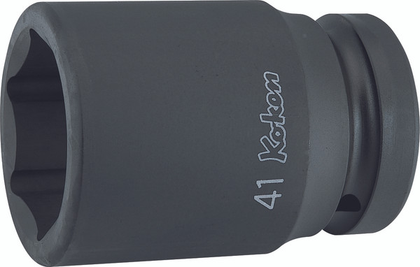 Ko-ken 18301X-21 1 Sq. Dr. Socket  21mm 6 point Length 80mm Thin walled