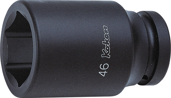 Ko-ken 18300M-21 1 Sq. Dr. Socket  21mm 6 point Length 108mm