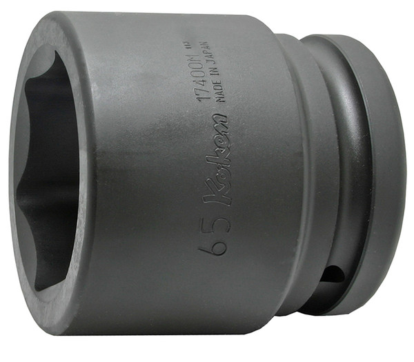 Ko-ken 17400M-42 1.1/2 Sq. Dr. Socket  42mm 6 point Length 80mm