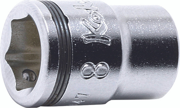 Ko-ken 2450MS-8 1/4 Sq. Dr. Short NUT GRIP® Socket - 8mm