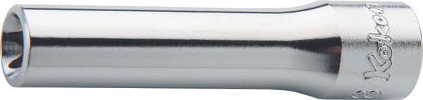 Ko-ken 2325-E7 1/4 Sq. Dr. Deep TORX® E7 Socket - Length 50mm