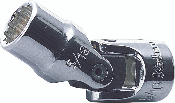 Ko-ken AS2445A-7/16 1/4 Sq. Dr. Universal Socket  7/16 12 point 39.1mm Aerospace