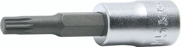 Ko-ken 2020.50-M8 1/4 Sq. Dr. Bit Socket XZN M8  Length 50mm