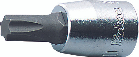 Ko-ken 2025.28-T40 1/4 Sq. Dr. TORX® T40 Bit Socket - Length 28mm