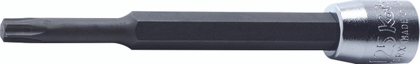 Ko-ken 2025.80-T15 1/4 Sq. Dr. TORX® T15 Bit Socket - Length 80mm