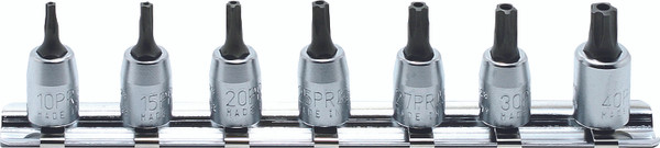 Ko-ken RS2025/7-IPR 1/4 Sq. Dr. 7 Piece Tamper-Resistant TORXplus® Bit Socket set 10IPR-40IPR